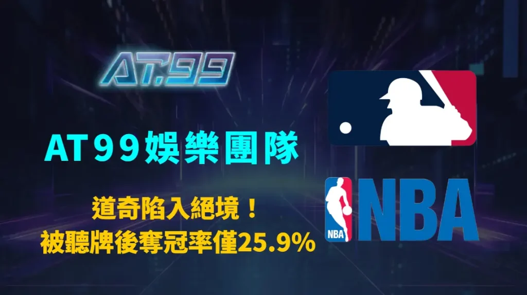 道奇陷入絕境！被聽牌後奪冠率僅25.9％　AT99娛樂團隊解析逆轉關鍵